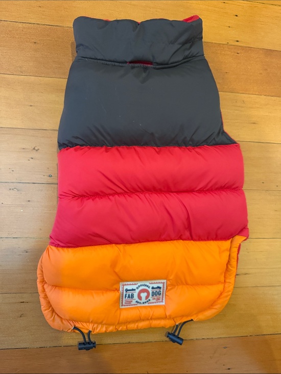 Other - Fab dog Color Block Dog Puffer Vest